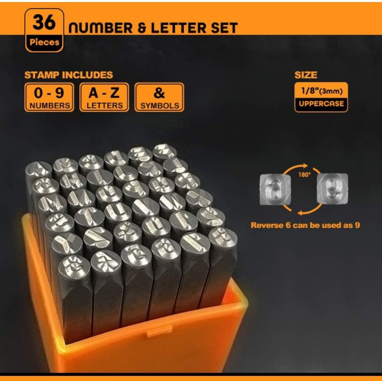 Bitcoin Seed Phrase Stamping Kit (24 Disk Set)