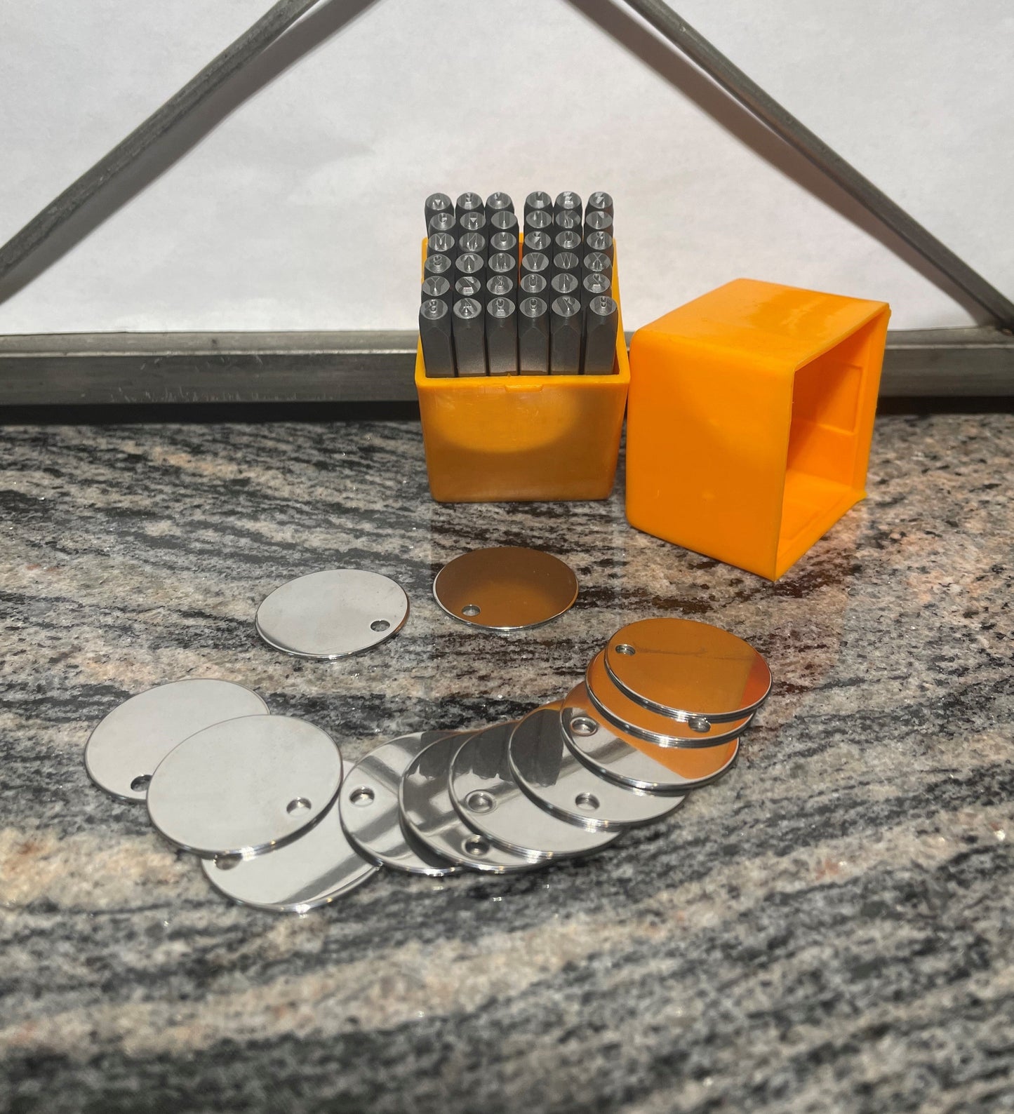 Bitcoin Seed Phrase Stamping Kit (24 Disk Set)