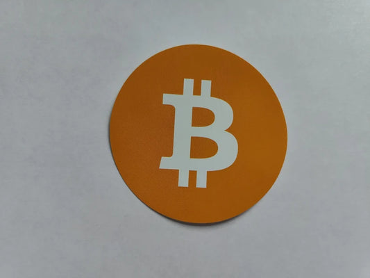 Bitcoin Logo Vinyl Sticker